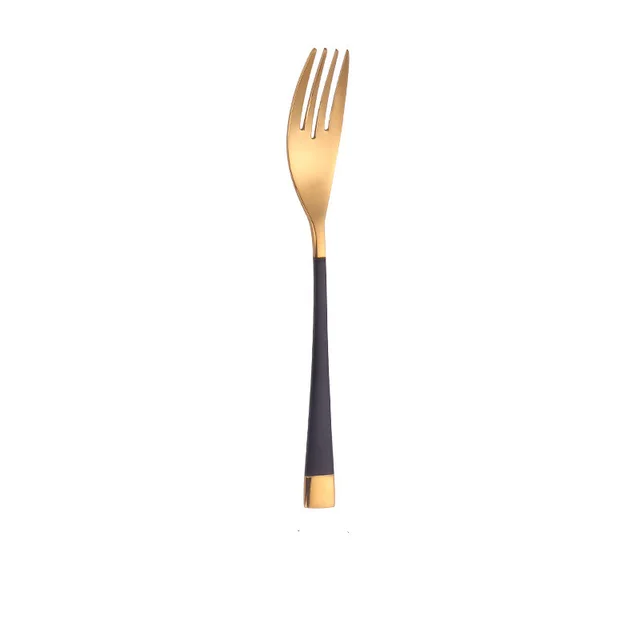 Stainless Steel Spoon Fork Set Western Style Steak Knife - Main Fork