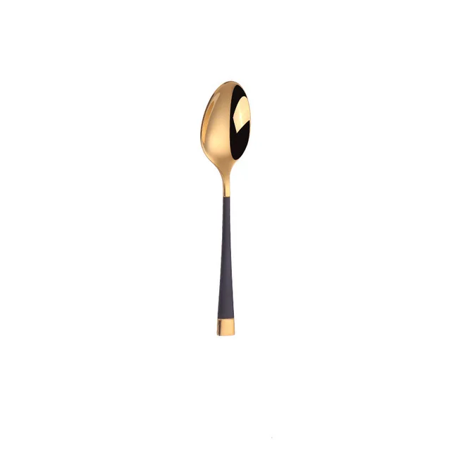 Stainless Steel Spoon Fork Set Western Style Steak Knife - Tea Spoon