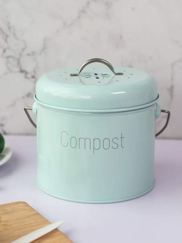 Food waste bin - Blue
