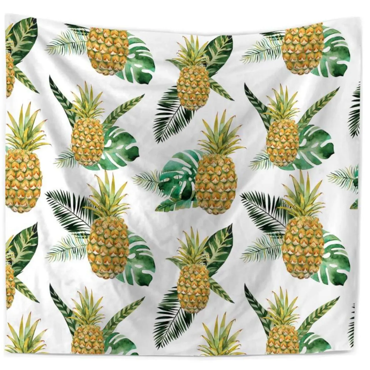 Printed tapestry - White