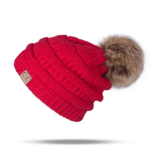 CC Extra WarmLined Skullies Red - Shop at LoveMi