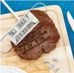 BBQ Stamp Hot Stamping Die - Silver