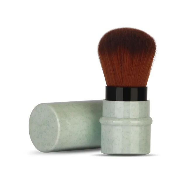 Marble Blush Telescopic Brush - Green