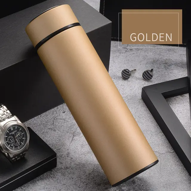 Business vacuum 304 stainless steel vacuum flask Gold - Shop at LoveMi