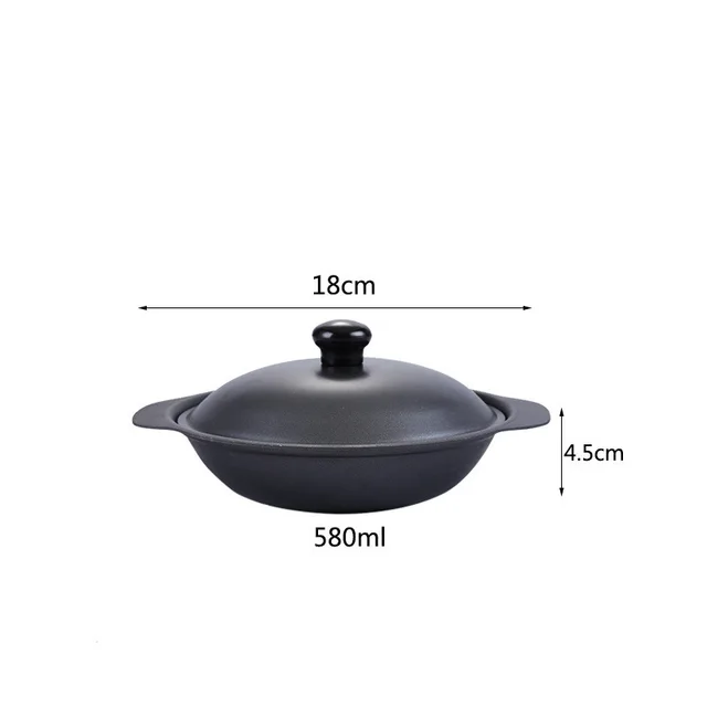 Special iron casserole for rooster pot - 18Cm