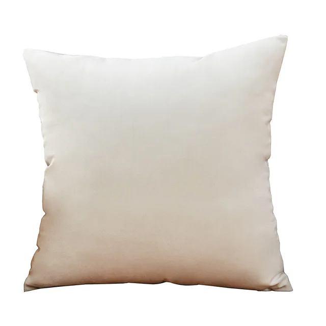 Cushion sofa hug pillowcase - White