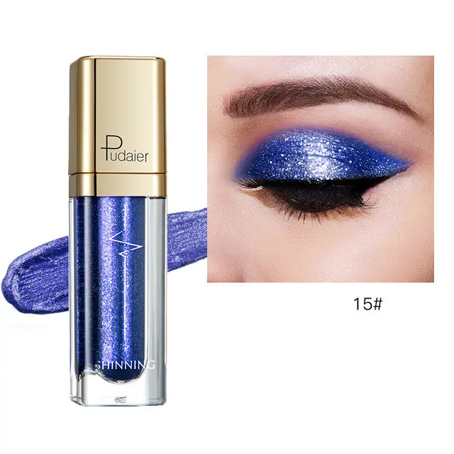 18 color glitter eyeshadow Sapphire Blue - Shop at LoveMi