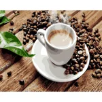 Frameless digital oil painting coffee design - Coffee