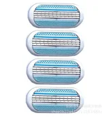 Manual razor shaving knife - 4 Heads