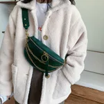 Chain saddle bag - Green