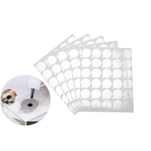 Vaccination eyelash glue tin foil sticker Q1 Package - Shop at LoveMi