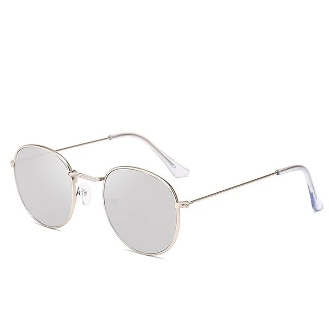 All-match metal round sunglasses - C18