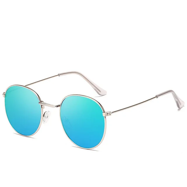 All-match metal round sunglasses - C21