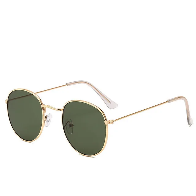 All-match metal round sunglasses - C5