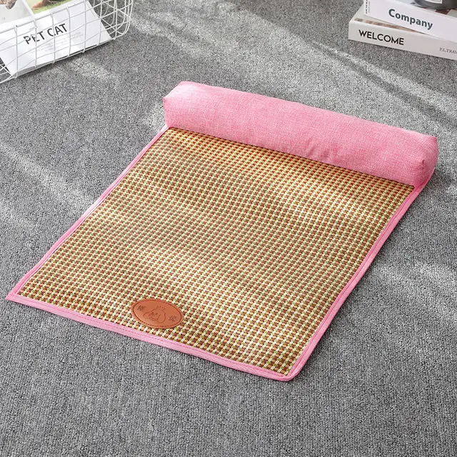 Summer pet mat sleeping mat Pink - Shop at LoveMi