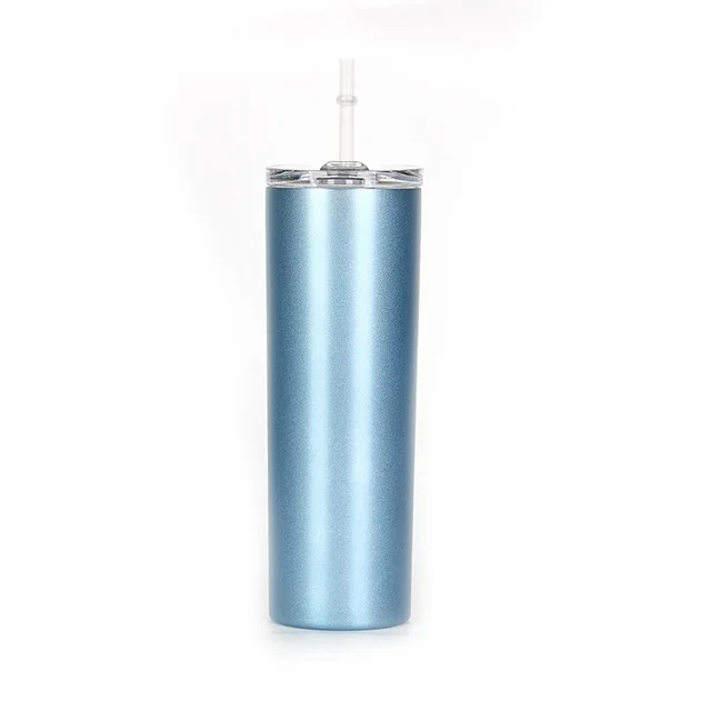 Stainless steel vacuum flask - Sky Blue