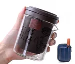 Portable tea set travel quick-off cup simple pot