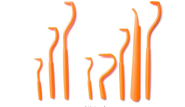 Pets in addition to scorpion clips to catch flea clips - Orange3Pcs
