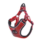 Pet chest strap explosion-proof flush reflective vest - Red