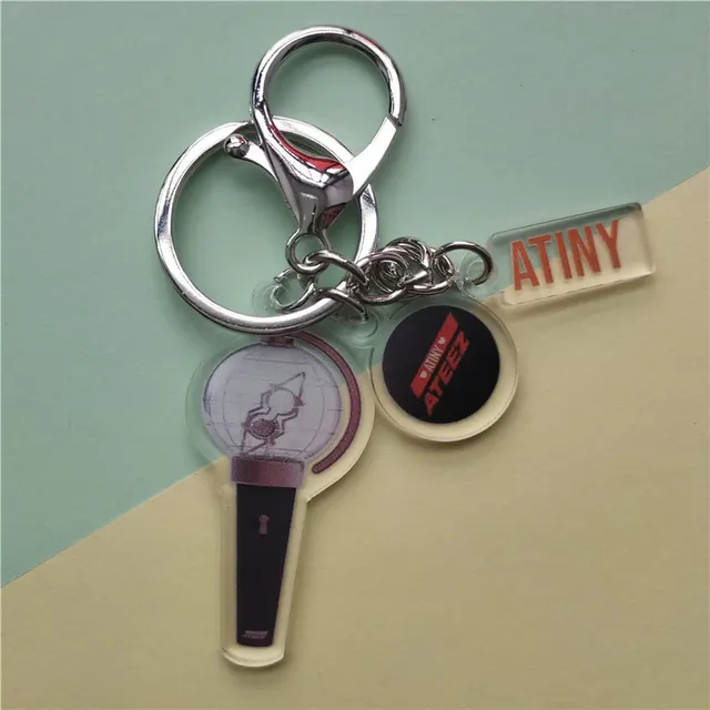 Acrylic keychain - Silver