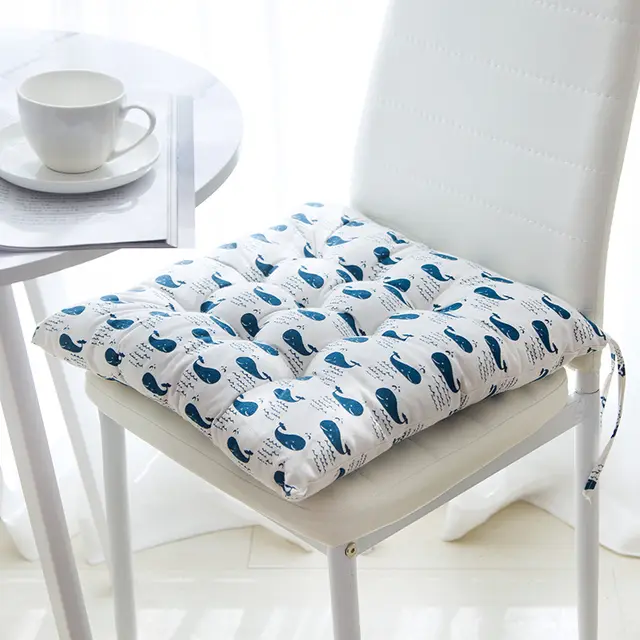 Summer Chair Cushion - Whale