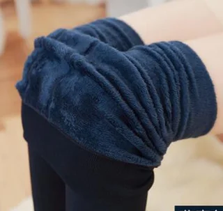 High Waisted Tights - Navy Blue