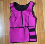 Fitness thin waist abdomen belt - Gules-S