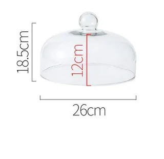 European style cake rack in wedding dessert table - Glass Cover Large