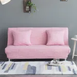 Cover sofa without armrest - Pink