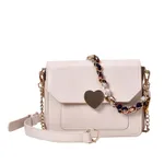 Women's Love Letter Shoulder Bag - White