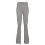 Women's All-Match High-Waist Casual Sweater Pants - Grey