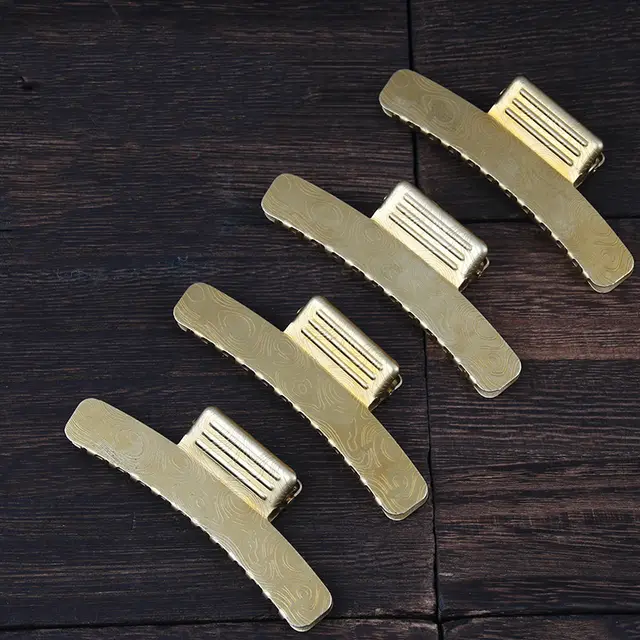 Hair locating clip side temple clip Gold - Shop at LoveMi