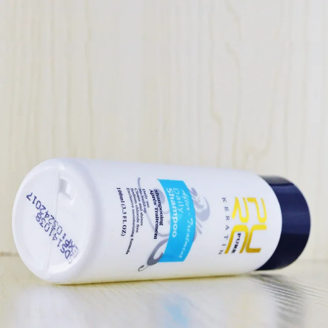 PURC Straightening Hair Repair And Straighten Damage Hair Products Brazilian Keratin Treatment Purifying Shampoo - Blue 100Ml