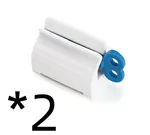 Large Manual Toothpaste Facial Cleanser Hand Cream Squeezer - 2Pcs Blue