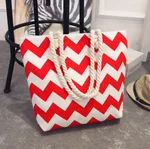 Large Capacity Casual Canvas Tote Bags - K