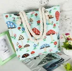 Large Capacity Casual Canvas Tote Bags - P