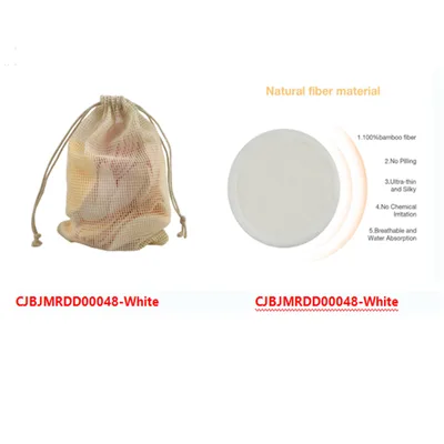 Bamboo cotton remover cotton Brown And 12Pc White - Shop at LoveMi