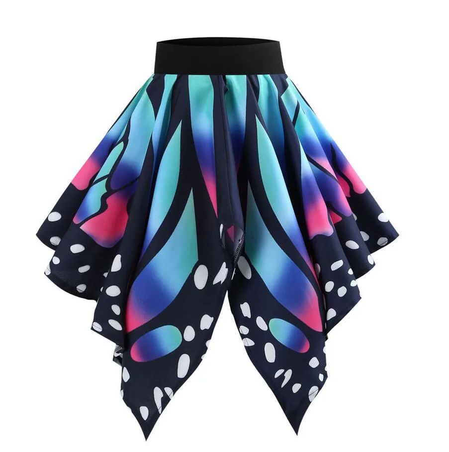 Women's Elegant Vintage Print Slim Skirt Picture Color M - Shop at LoveMi