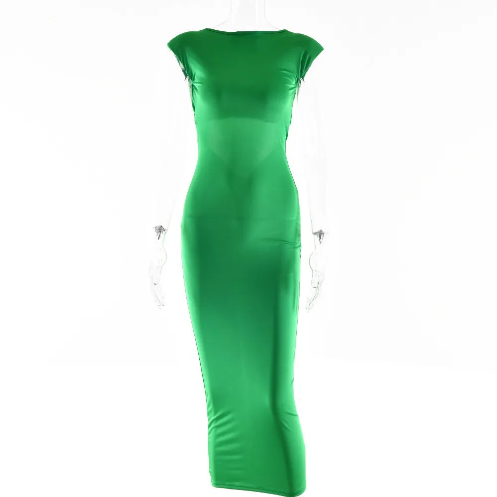 Sleeveless Dress Of Fashion Spice Girls In Summer Green - Shop at LoveMi
