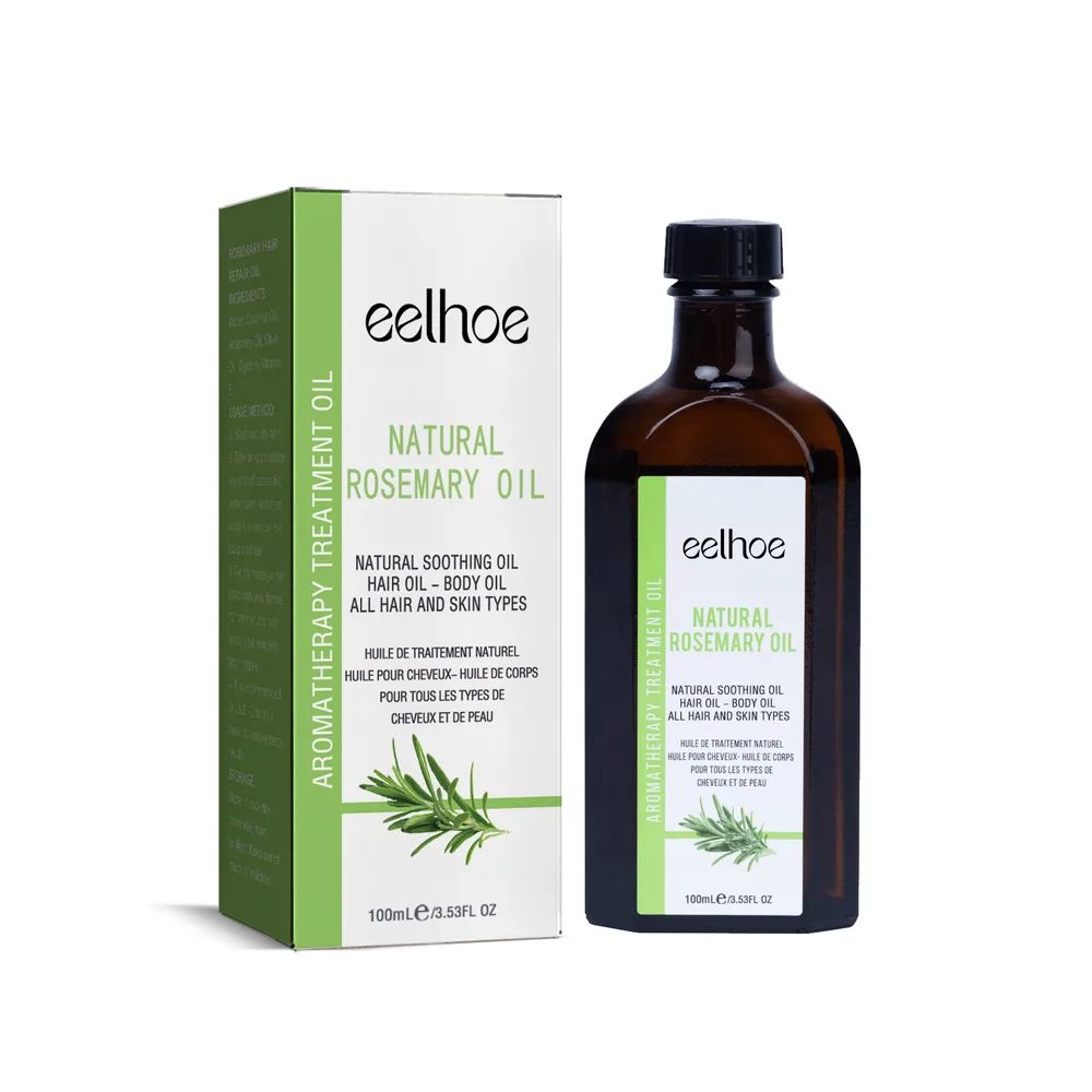 Rosemary Hair Care Essential Oil Anti frizz Long lasting Soft 100Ml 3Pcs - Shop at LoveMi