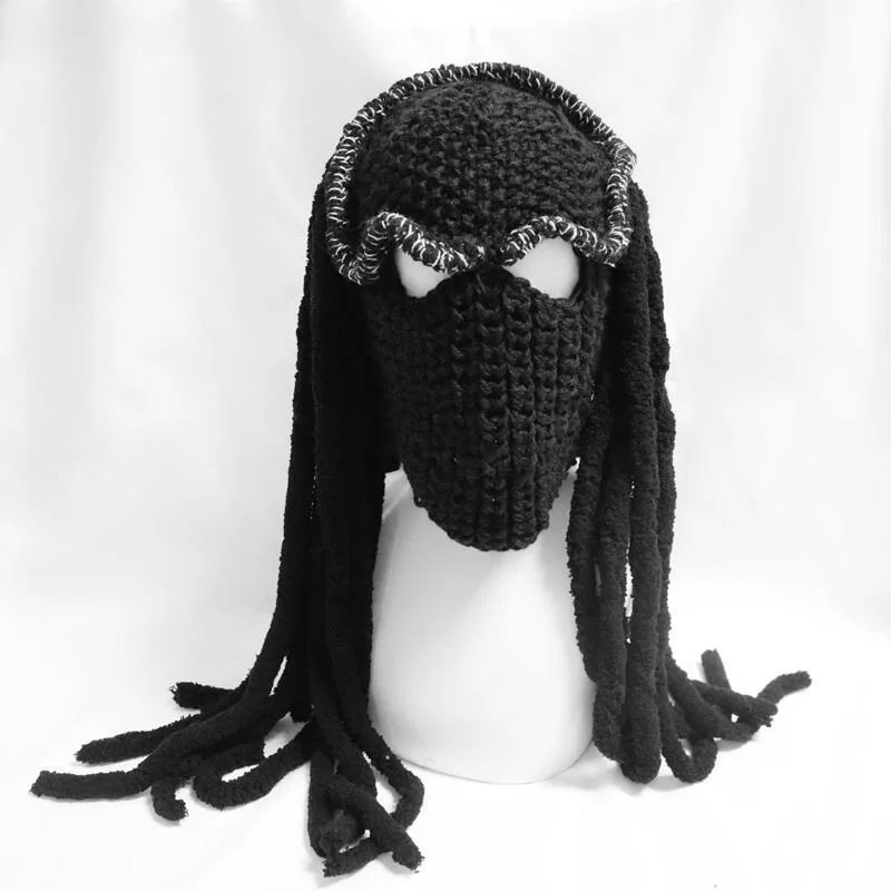 Funny Long Thick Dreadlocks Headgear Warm Black - Shop at LoveMi