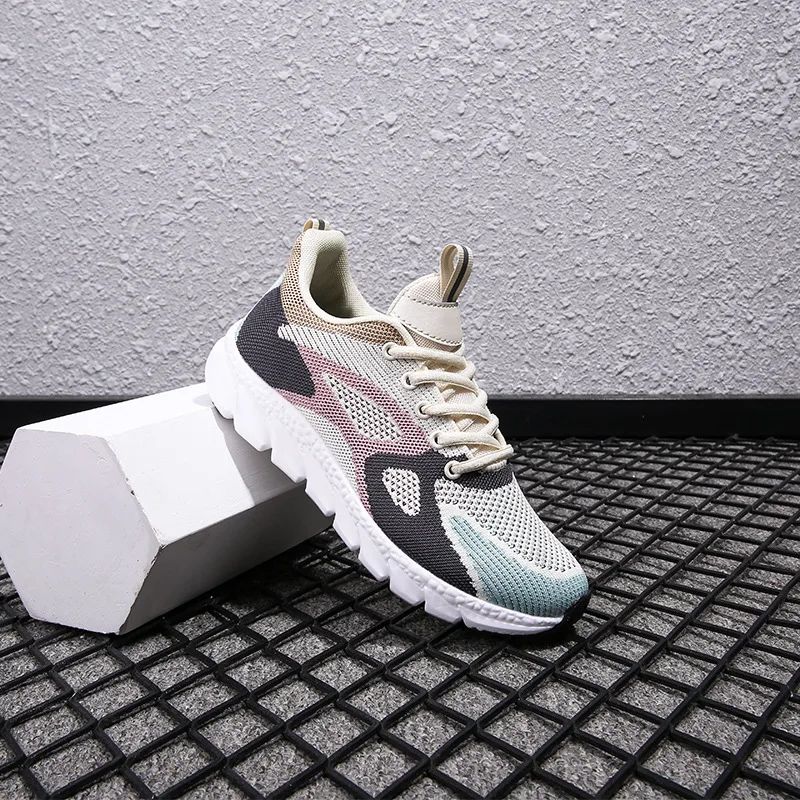 Women's Fashion Comfortable Breathable Sneaker Rice Noodles 44 - Shop at LoveMi