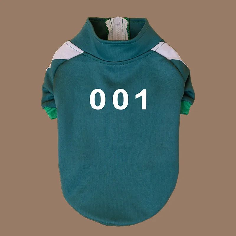 456 Digital Pet Clothes Cat Dog Coat Teddy Small And Medium sized Dogs Sweater Primary Green Coat 218 - Shop at LoveMi