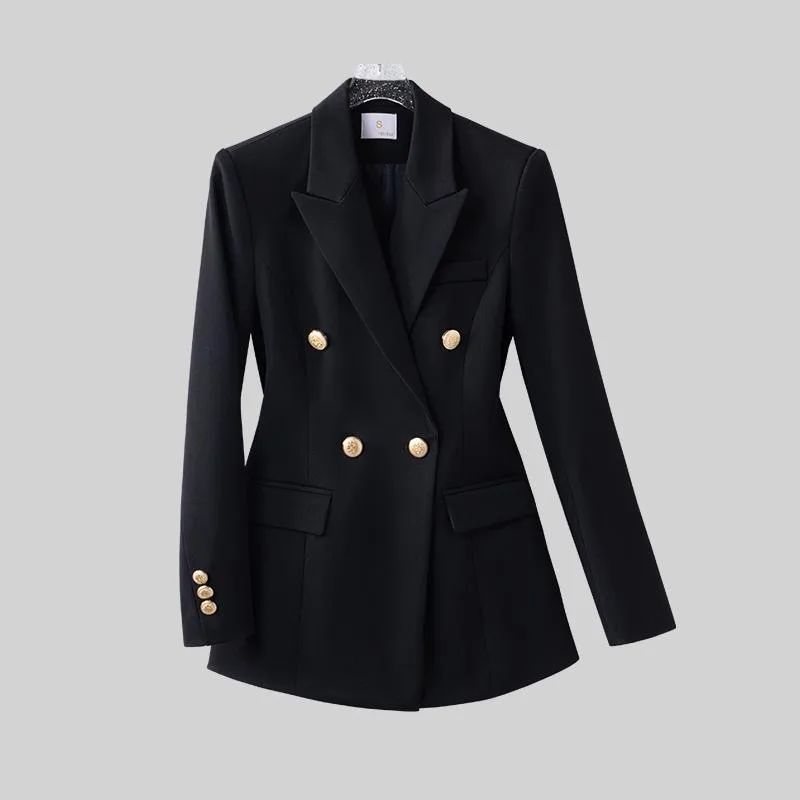 Women's Business Suit Spring And Autumn New Black Single Suit - Shop at LoveMi